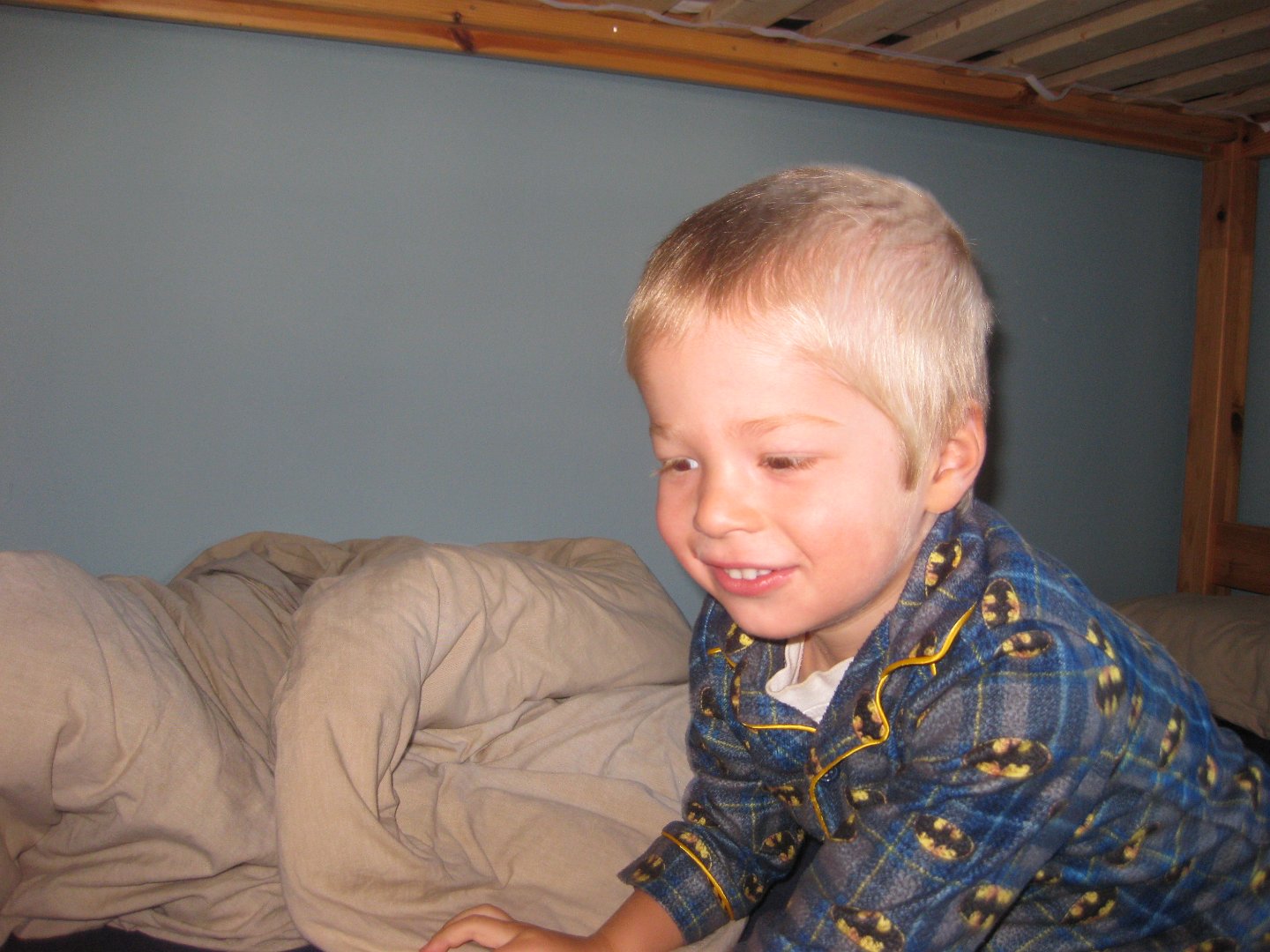 im Bett