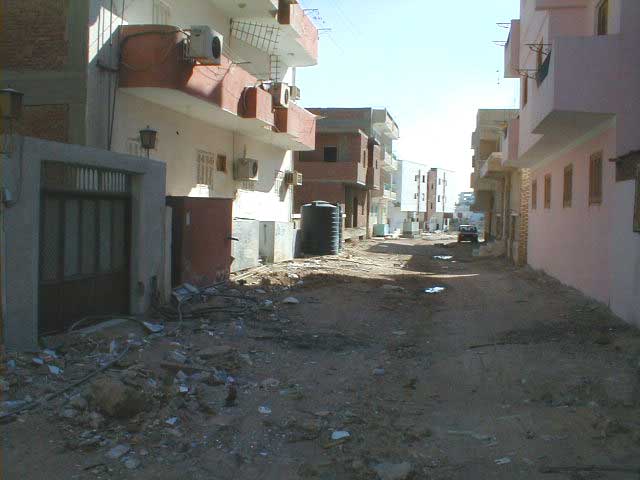 Straße in Hurghada